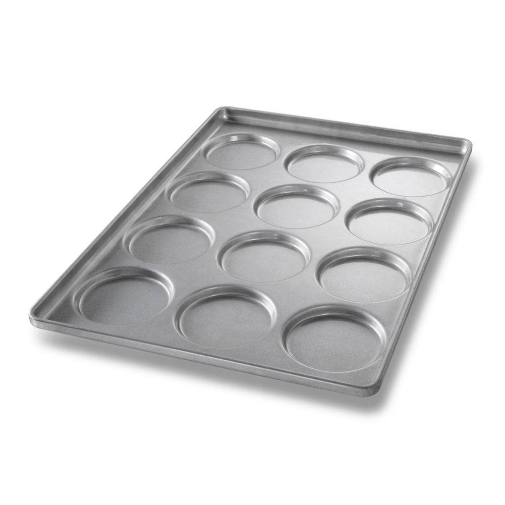 Chicago Metallic Bakeware #1005 5" Bun and Roll Pan