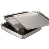 American Metalcraft Hard-Coated Aluminum 10" Square Pizza Pan