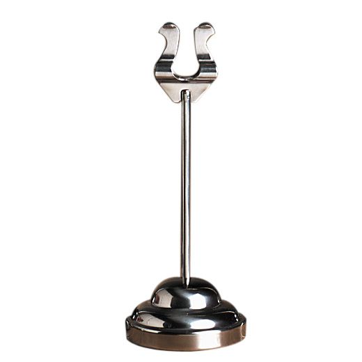 American Metalcraft Harp Style 6" Number Stand