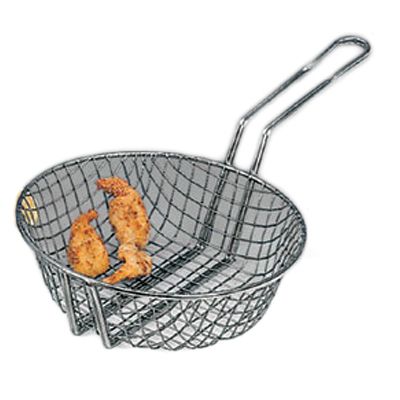 American Metalcraft Coarse Tinned Steel Mesh 8" Culinary Basket