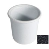 Bugambilia Salad Bar Dressing Insert, Granite Black