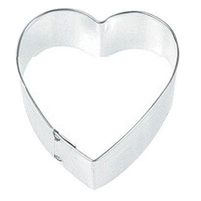 Fox Run Craftsmen Tin-Plated Steel 4" Heart Cookie Cutter