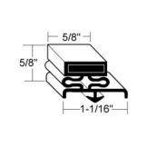 Beverage-Air Door Gasket for UCR34 Undercounter Refrigerator