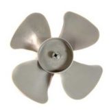 Blade For Evaporator Fan, Black, 6"