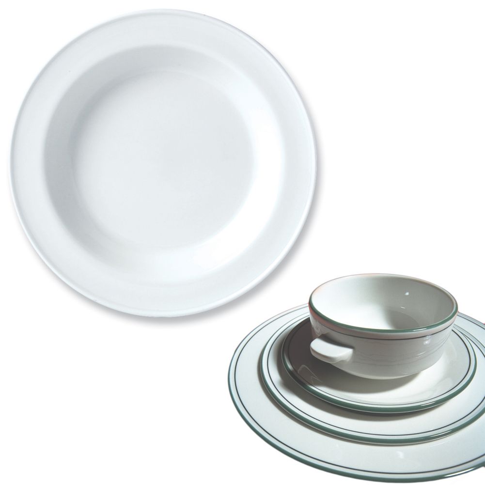 Steelite  Simplicity Laguna 12.8 Oz Soup Plate