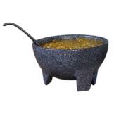 Bugambilia Large Molcajete, Granite Black