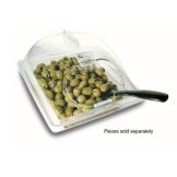 Delfin 12x10x5-1/2 in. Rectangular Acrylic Clear Self-Serve Dome Cover