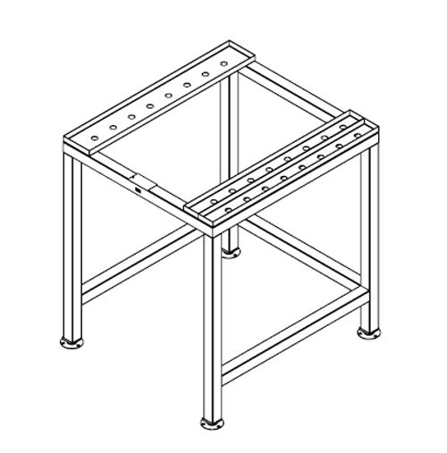 Alto-Shaam S/S Stationary Stand f/ Gas/Electric Combo Oven/Steamers