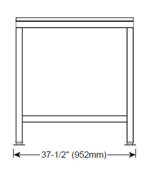 Alto-Shaam S/S Stationary Stand f/ Gas/Electric Combo Oven/Steamers