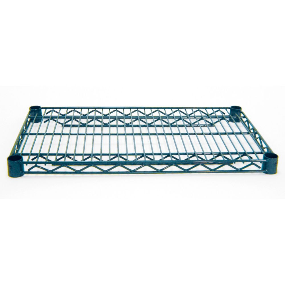 Advance Tabco 18" x 48" Green Epoxy Wire Shelving, EG-1848