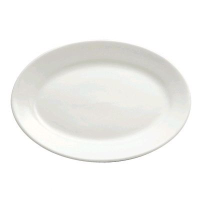 Oneida&reg; Atlantic&trade; 12-5/8" Cream White Oval Platter
