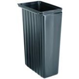 Cambro 11 Gal Trash Container for Service Cart, Black