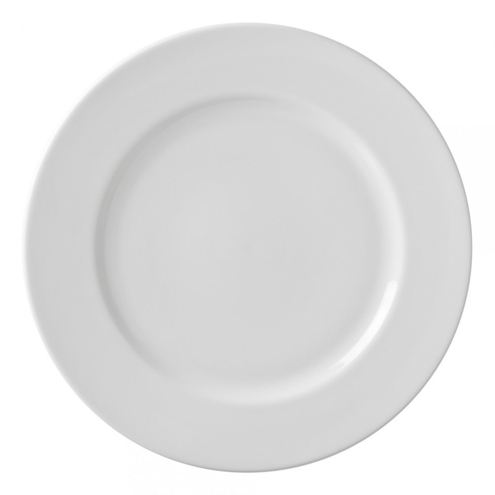 10 Strawberry Street Classic White 12" Charger Plate