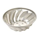 Focus Foodservice Aluminum 8-1/2 x 3-1/2" Turks Head Pan