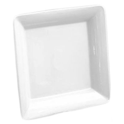Dover Metals Black Melamine 13 x 13" Square Platter