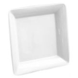 Dover Metals Black Melamine 13 x 13" Square Platter