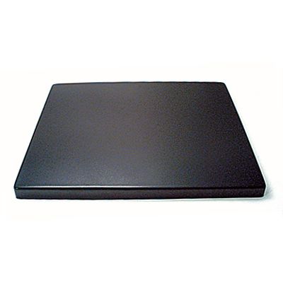 Delfin 24x17x2 in. ABS Black Straight Step Modular Riser