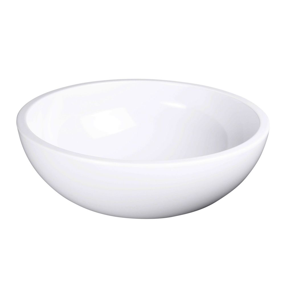 Elite Global Solutions Belize 4-3/4 Qt. White 12" Round Bowl