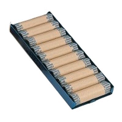 Blue Blear Key Aluminum Coin Tray