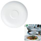 Steelite Royal Court Ronde de les Anges 7" Bouillon Saucer