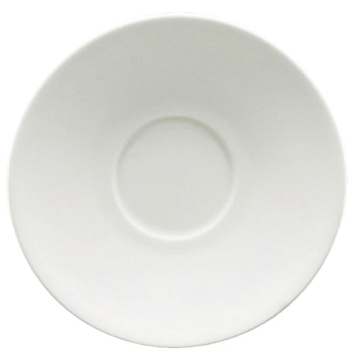 Fortessa&reg; D&V&reg; TechnoCeram Bistro White Standard Saucer