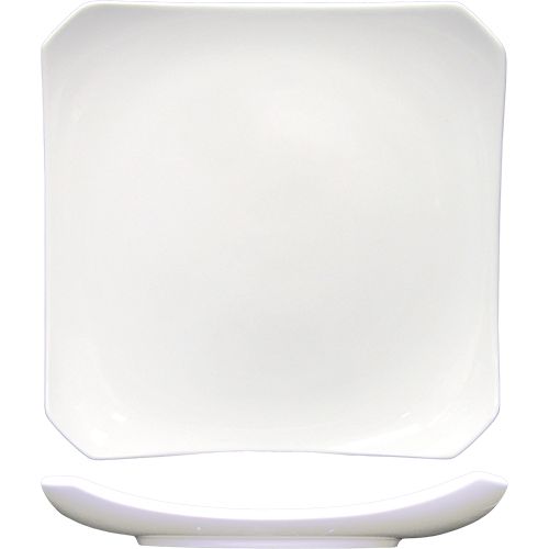 International Tableware Collins&trade; 5-1/2" Porcelain Sq. Plate