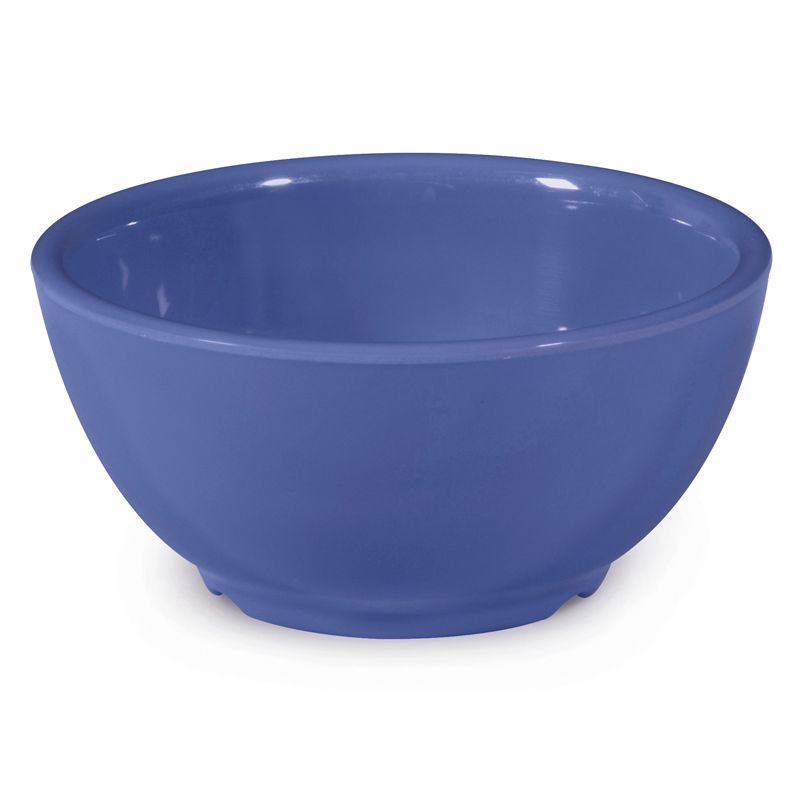 G.E.T. Diamond Mardi Gras&trade; Peacock Blue 16 Oz. Soup Bowl
