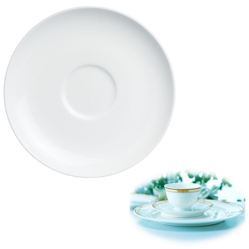 Steelite Royal Court Felicia 7" Bouillon Saucer