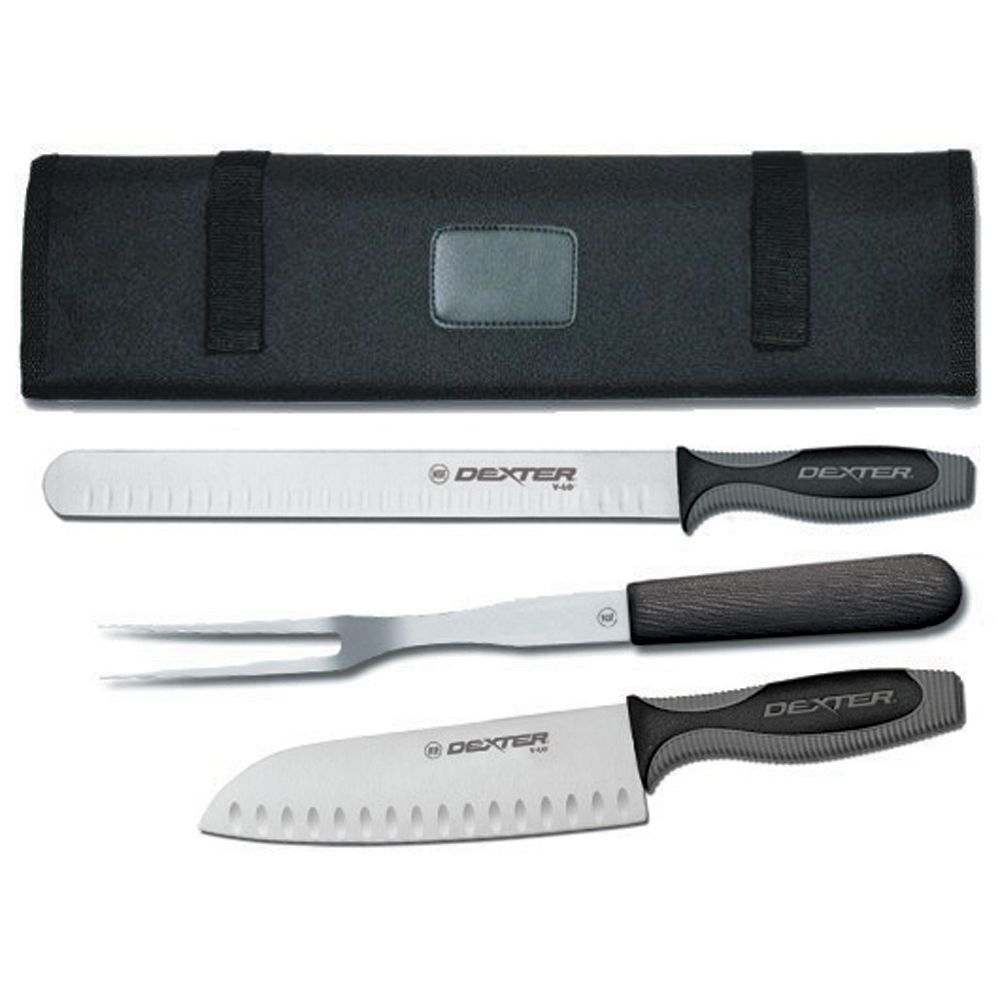Dexter Russell V-Lo&reg; 3-Piece Cutlery Set w/ Case
