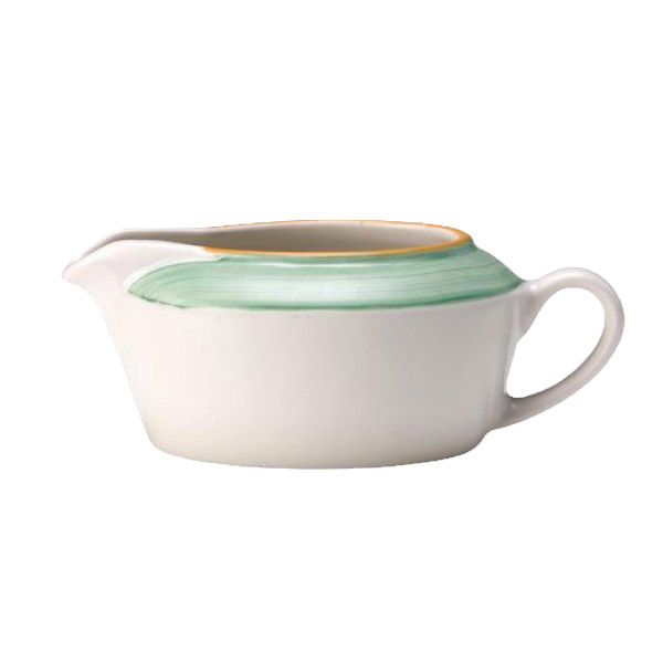 Steelite Simplicity Rio Green Madison 4-1/2 Oz Mint Boat
