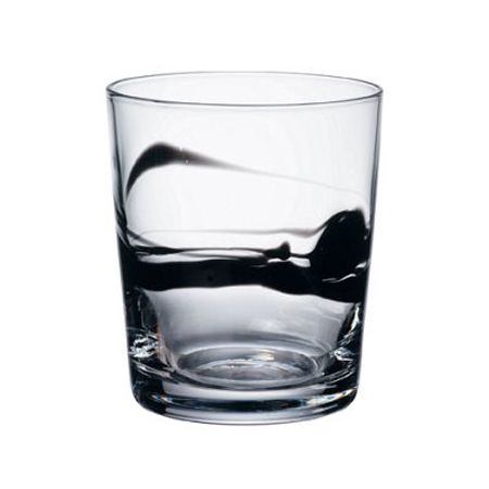 Bormioli Rocco 4 Oz Black Ceralacca Shot Glass