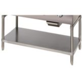 Star&reg; Mfg Ultra-Max&reg; 60-In. S/S Pre-Cut Floor Equipment Stand