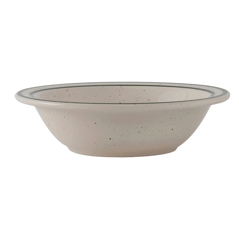 Tuxton&reg; Emerald 11 Oz. Eggshell Grapefruit Bowl