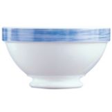 Cardinal Arcoroc Brush Opal&reg; 17-1/4 Oz Soup Bowl with Blue Rim