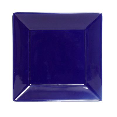 Tuxton&reg; 8.5" Square Series Cobalt Blue Plate