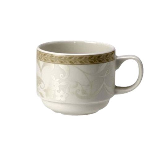 Steelite Distinction Antoinette Vogue White 3 Oz Stacking Cup