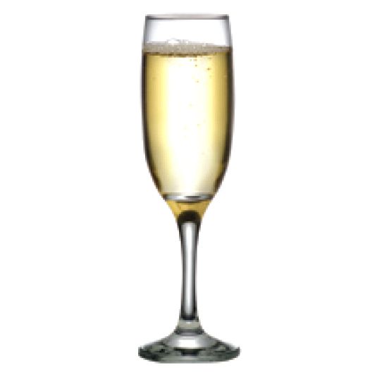 Cardinal Elemental Capri 7-1/4 Oz. Champagne Flute Glass