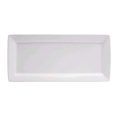 Oneida&reg; 14-1/2" Porcelain White Rectangular Platter