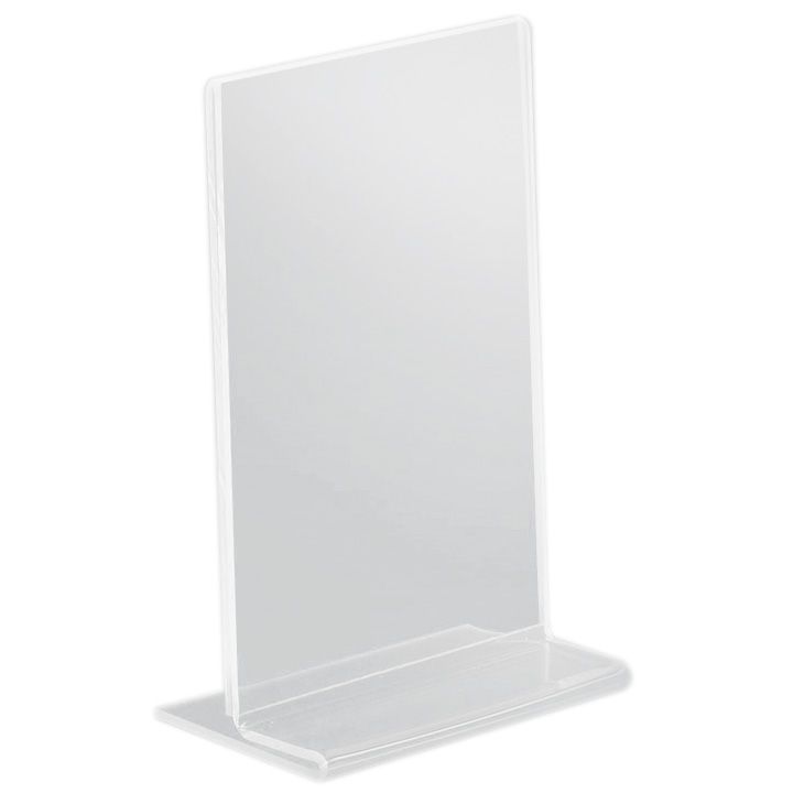 Cal-Mil&reg; 5" x 7" Upright Clear Displayettes Card Holder
