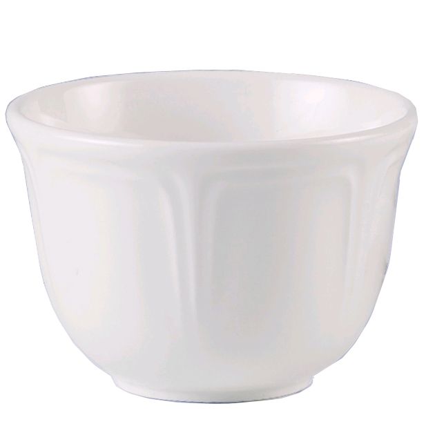 Steelite Distinction Monique White 8 Oz Sugar / Bouillon Cup