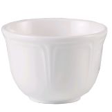 Steelite Distinction Monique White 8 Oz Sugar / Bouillon Cup