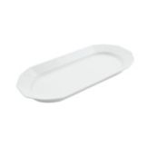 Bon Chef White Sandstone Long Octagonal 8 x 18 Prism Tray