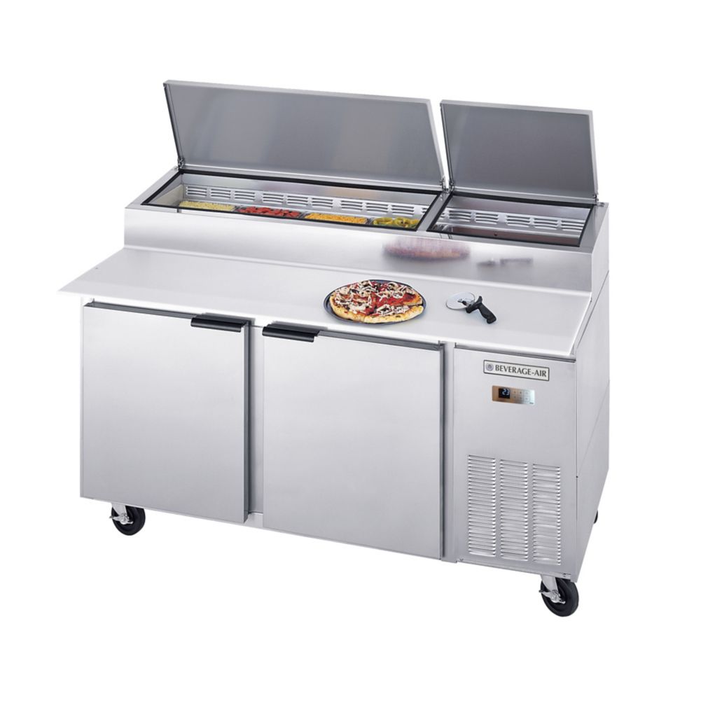 Beverage-Air 67" Pizza Top Refrigerated Counter