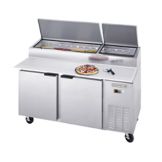 Beverage-Air 67" Pizza Top Refrigerated Counter