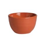 Steelite Anfora Tiffany Coral Red 8 Oz. Bouillon / Soup Bowl