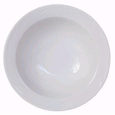 Steelite Distinction Spyro White Rimmed 8.5 Oz. Fruit Bowl