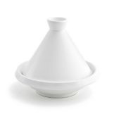 Front Of The House&reg; 3-1/2" White 1 Oz Tagine