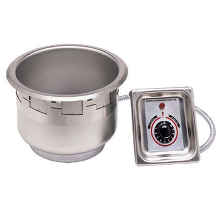 APW Wyott, 11 Qt. Round Drop-In Soup Well w/E-Z Lock, SM-50-11