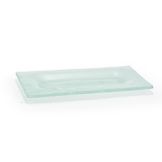 Front Of The House&reg; Rectangle Arctic&trade; Frosted Plate