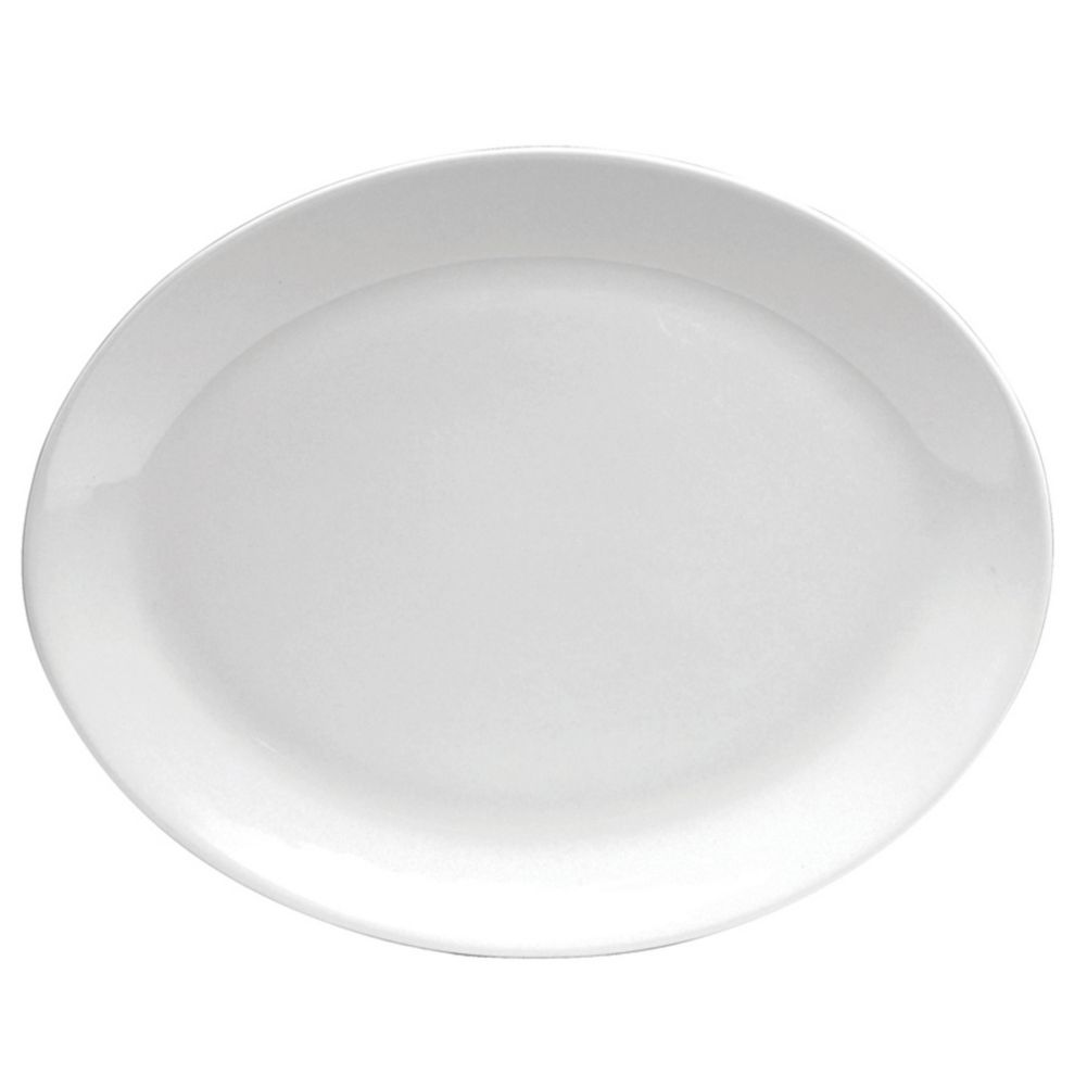 Oneida&reg; Tundra&trade; 15" White Oval Platter